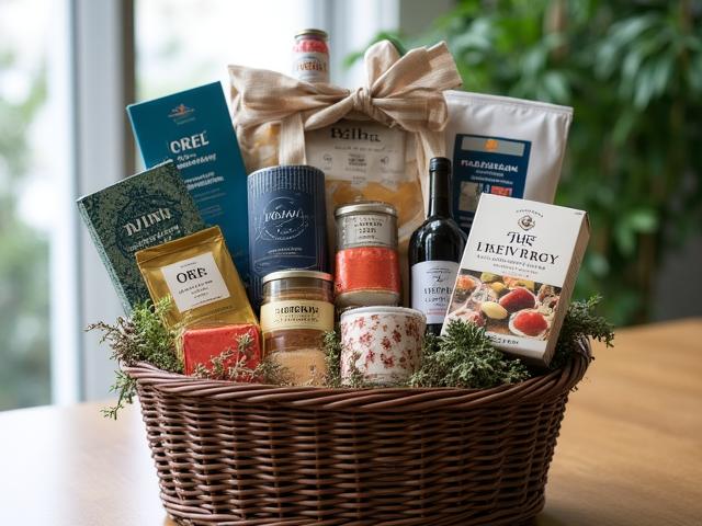 Corporate gift baskets for client appreciation
