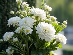 Elegant sympathy flowers and wreaths